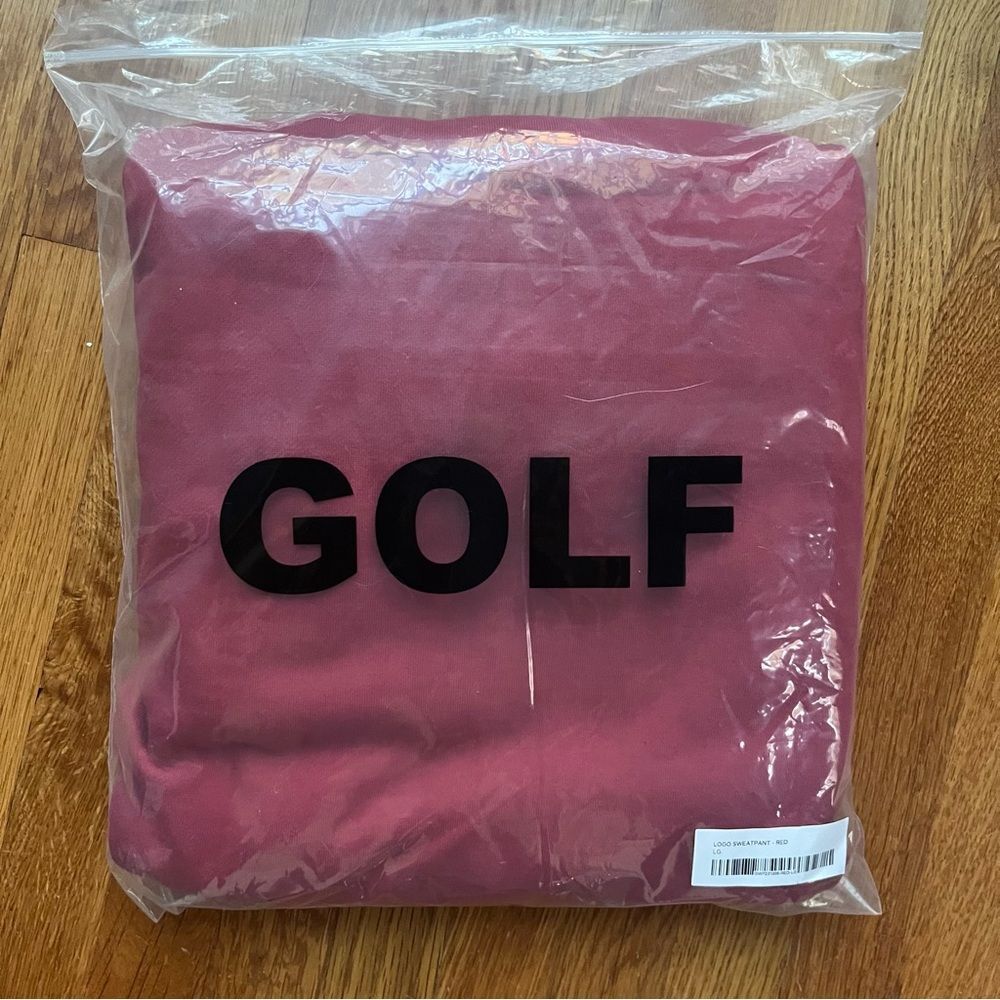 Golf Wang Red Sweatpants - Size L - NWT